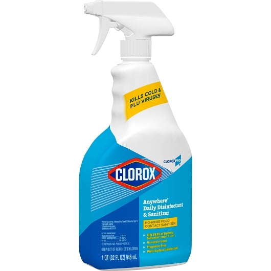 Clorox Anywhere Sanitizer Spray, 12 x 32 fl oz Case - DOT product image 5