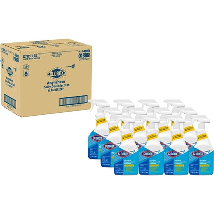 Clorox Anywhere Sanitizer Spray, 12 x 32 fl oz Case - Cleaners & Sanitizers