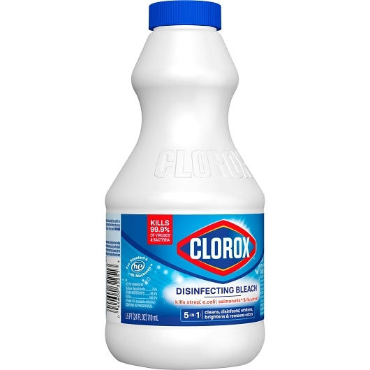 Clorox DISINFECTING BLEACH, 12 x 24 fl oz Case - DOT product image 4