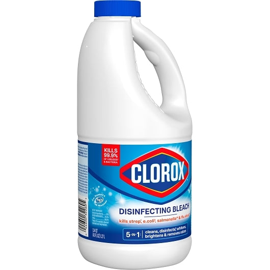 Clorox DISINFECTING BLEACH, 6 x 43 fl oz Case - DOT product image 4
