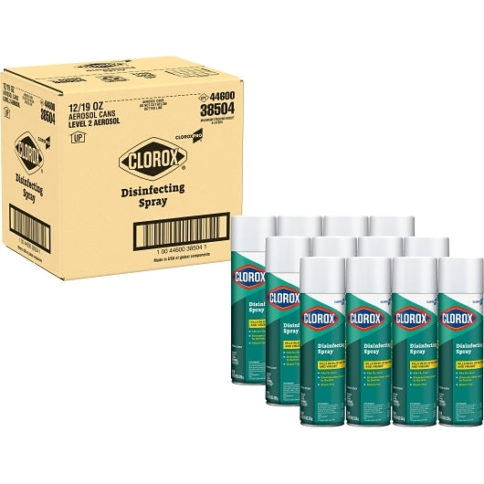 Clorox Fresh Scent Disinfectant Commercial Spray, 12 x 19 oz Case - DOT product image 5