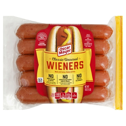 Oscar Mayer Classic Wieners, 12 x 1 lb Case - DOT product image 4
