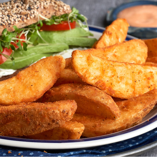 Lamb Weston Original Super Jo Jo's Potato Wedges, 6 x 5 lb Case - DOT product image 4