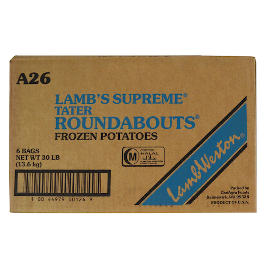 Lamb Weston Supreme Roundabouts Potatoes, 6 x 5 lb Case - DOT product image 2