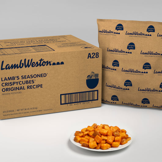 Lamb Weston Crispy ORIGINAL CRISPY CUBED Potatoes, 6 x 6 lb Case - DOT product image 4