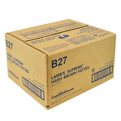 McCain Fast Bran 2.5" Hash Brown, 6 x 3.5 lb Case - DOT product image 6