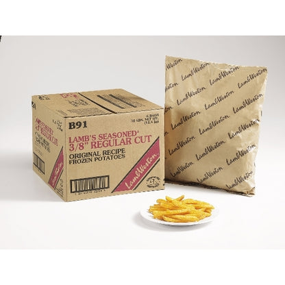 Lamb Weston 3/8" Original Regular Cut French Fries, 6 x 6 x 5 lb Case - DOT product image 8
