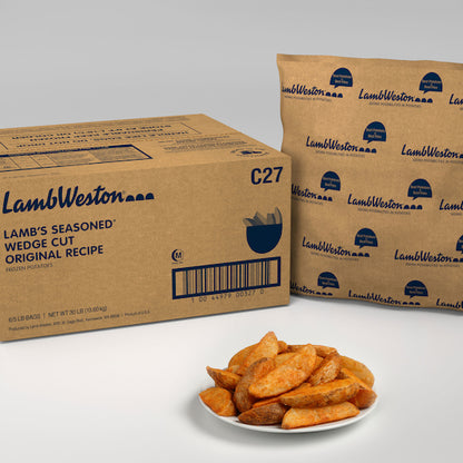 Lamb Weston Original Wedge Cut French Fries, 6 x 5 lb Case - DOT product image 4
