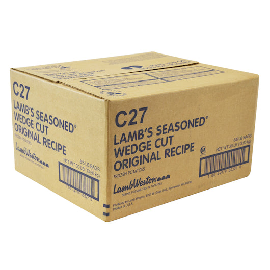 Lamb Weston Original Wedge Cut French Fries, 6 x 5 lb Case - DOT product image 5