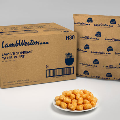 Lamb Supreme Tater Puffs, 6 x 5 lb Case - DOT product image 5