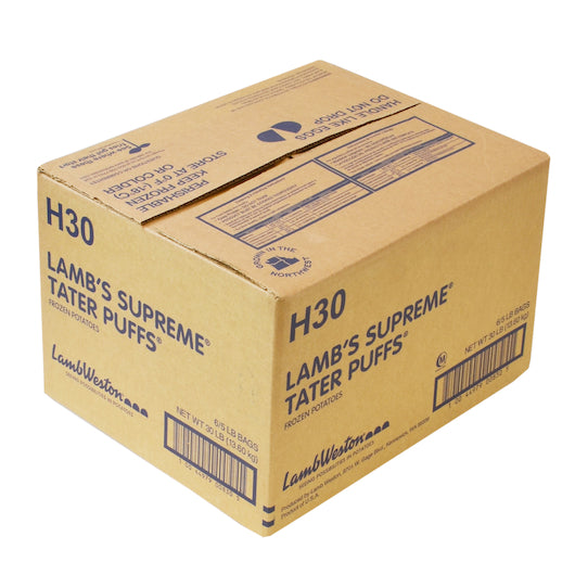 Lamb Supreme Tater Puffs, 6 x 5 lb Case - DOT product image 6