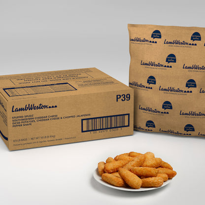 Tantalizers SOUTHWESTERN CHEDDAR WITH JALAPENO Peppers, 6 x 3 lb Case - DOT product image 4