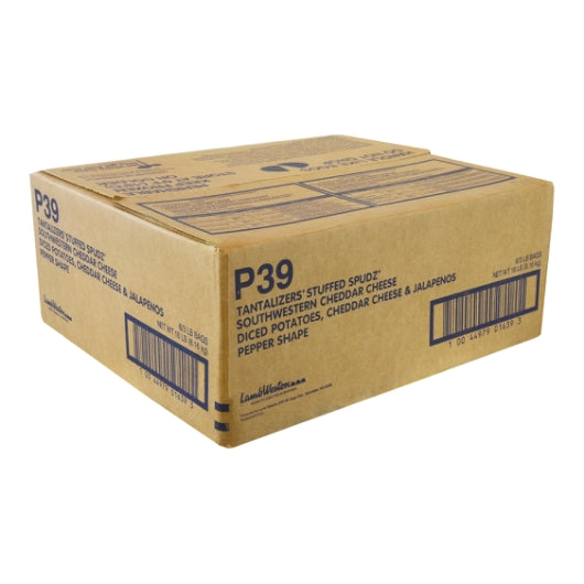 Tantalizers Southwestern Cheddar with Jalapeno Peppers, 6 x 3 lb Case - Frozen Vegetables & Sides