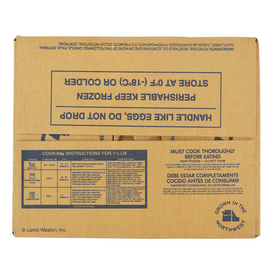Lamb Weston Natural Skin-On Criss Cut French Fries, 6 x 4.5 lb Case - DOT product image 6