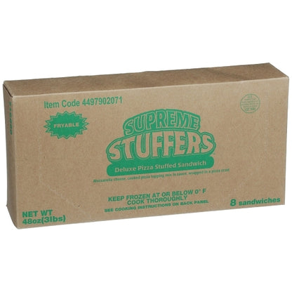 Supreme Stuffers Sausage Pizza Stuffer, 6 x 48 oz Case - DOT product image 4