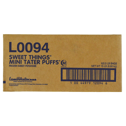 Sweet Things Sweet Mini Tater Puffs, 6 x 2.5 lb Case - DOT product image 7