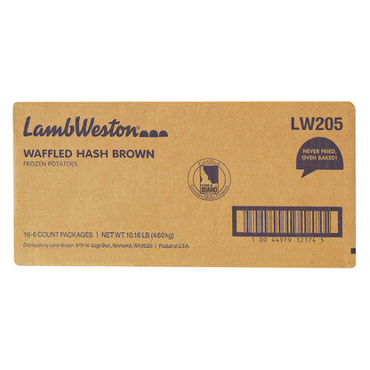 Lamb Weston WAFFLED HASHBROWN, 16 x 0.635 lb Case - DOT product image 2