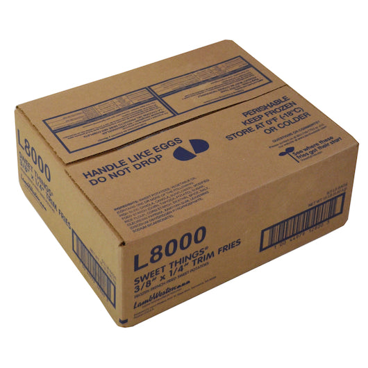 Lamb Weston Sweet POTATO Fries, 5 x 3 lb Case - DOT product image 6