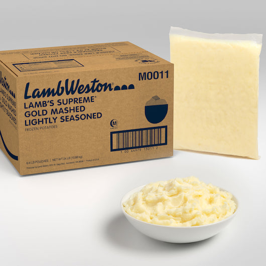 Lamb Supreme Yukon GOLD MASHED Potatoes, 6 x 4 lb Case - DOT product image 5