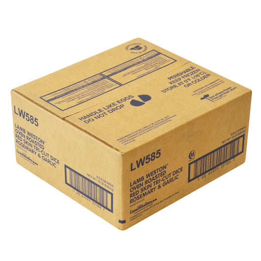 Lamb Weston OVEN ROASTED RED SKin ROSEMARY & GARLIC Potatoes, 6 x 2.5 lb Case - DOT product image 5