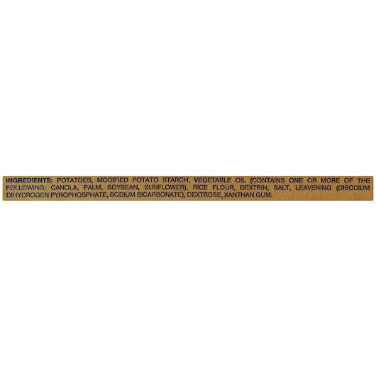 Lamb Weston Crispy On Delivery 1/4" SHOESTRING FRIES, 6 x 4.5 lb Case - DOT product image 8