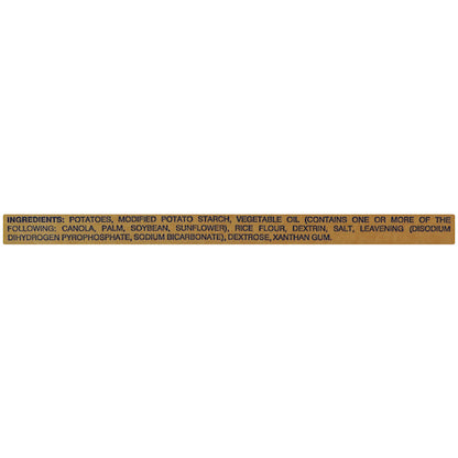 Lamb Weston Crispy On Delivery 1/4" SHOESTRING FRIES, 6 x 4.5 lb Case - DOT product image 8