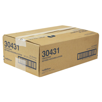 Tantalizers 2.75 Inch BATTERED MOZZARELLA STICKS, 6 x 2 lb Case - DOT product image 5