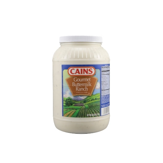 Cains Gourmet Buttermilk Ranch Dressing Bulk, 4 x 1 GA Case - Condiments & Sauces