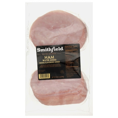 Armour Eckrich Sliced Armour Sandwich Solution Sliced Smoked Ham, 6 x 34.68 oz Case - Frozen Meat & Seafood