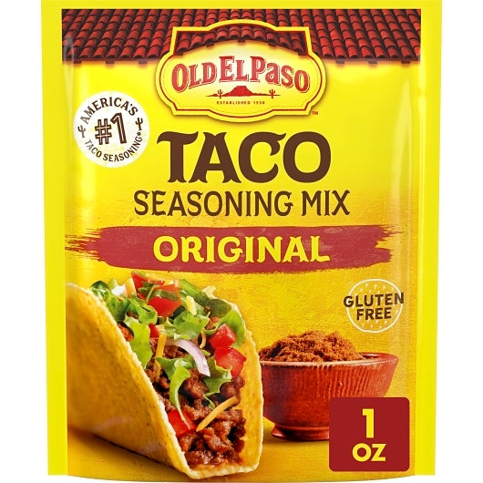 Old El Paso Original Taco Seasoning, 32 x 1 oz Case - DOT product image 2