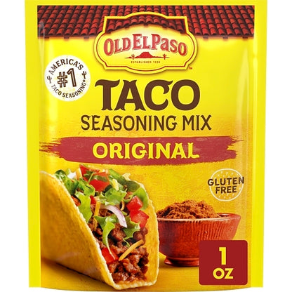 Old El Paso Original Taco Seasoning, 32 x 1 oz Case - DOT product image 2