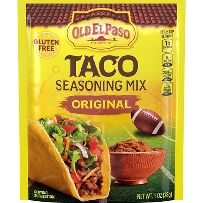 Old El Paso Original Taco Seasoning, 32 x 1 oz Case - DOT product image 4