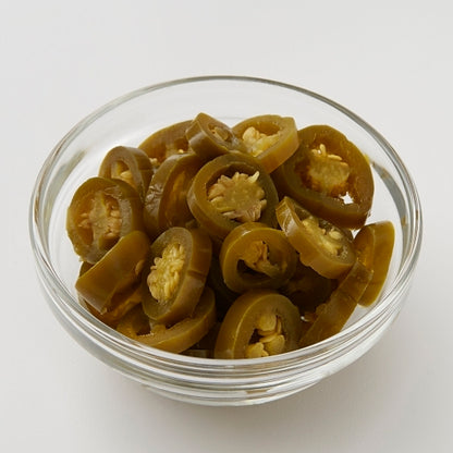 Old El Paso Sliced Jalapeno Peppers, 4 x 106 oz Case - GS1 product shown out of package
