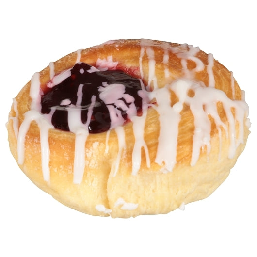 Pennant Foods Demi Crown Variety 24 Apple, 24 Cheese, and 24 Raspberry Danish, 6 x 12 x 1.25 oz Case - DOT product image 3