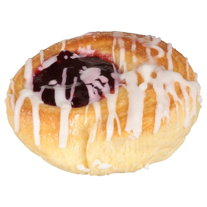 Pennant Foods Demi Crown Variety 24 Apple, 24 Cheese, and 24 Raspberry Danish, 6 x 12 x 1.25 oz Case - DOT product image 3