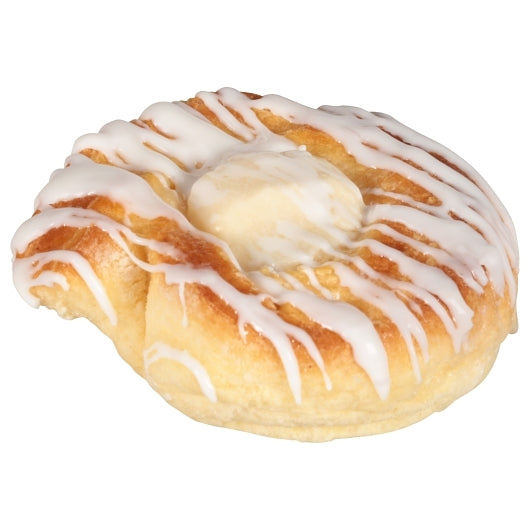 Pennant Foods Demi Crown Variety 24 Apple, 24 Cheese, and 24 Raspberry Danish, 6 x 12 x 1.25 oz Case - DOT product image 5