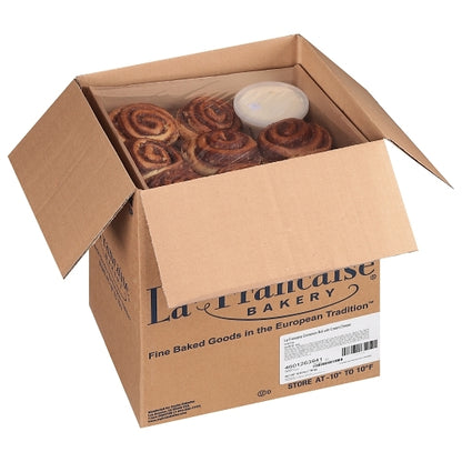 Pennant Foods Cinnamon Roll With Cream Cheese Icing Cup, 5 x 40 x 5 oz Case - DOT product image 5