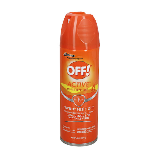 OFF! Active Insect Repellent, 12 x 6 oz Case - Cleaners & Sanitizers
