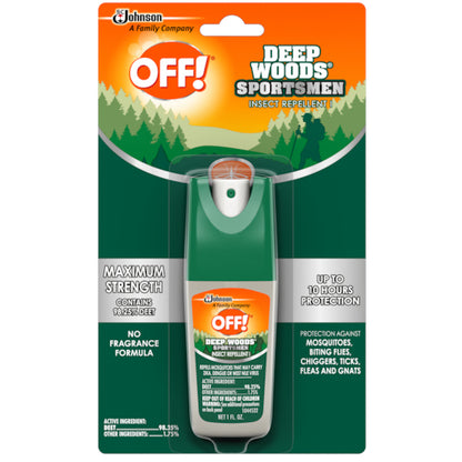 OFF! DEEP WOODS OFF SPORTSMAN SPRITZ, 12 x 1 oz Case - DOT product image 3