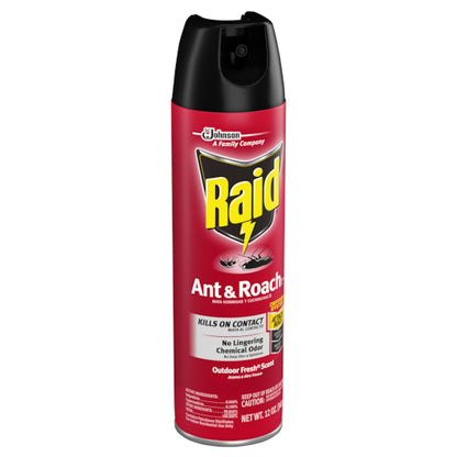 Raid Outdoor Fresh Scent Ant & Roach Killer, 12 x 12 oz Case - DOT product image 8