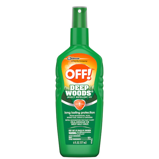S.C. Johnson Off Deep Woods Off Pump, 12 x 6 oz Case - Cleaners & Sanitizers