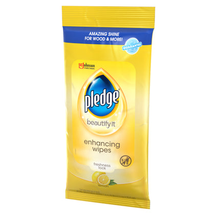 Pledge LEMON WIPES, 12 x 24 ct Case - DOT product image 3