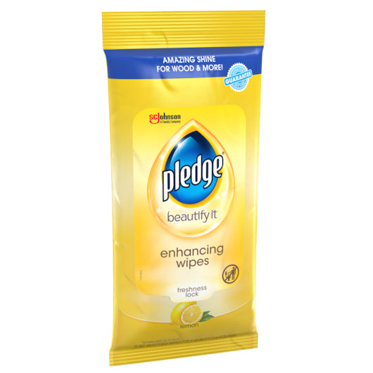 Pledge LEMON WIPES, 12 x 24 ct Case - DOT product image 5