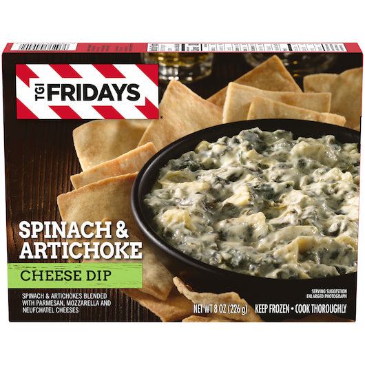 Tgi Fridays Spinach and Atrichoke Dip, 8 x 8 oz Case - DOT product image 2