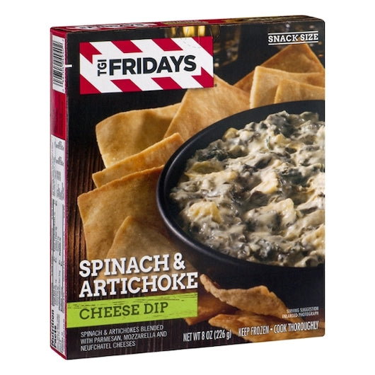 Tgi Fridays Spinach and Atrichoke Dip, 8 x 8 oz Case - DOT product image 6