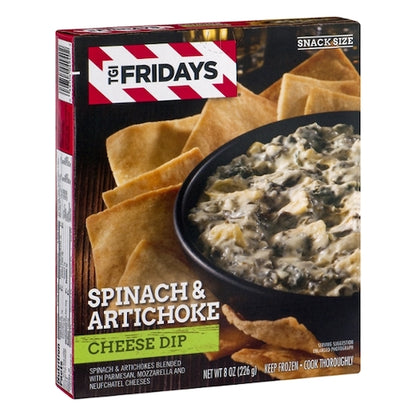 Tgi Fridays Spinach and Atrichoke Dip, 8 x 8 oz Case - DOT product image 6