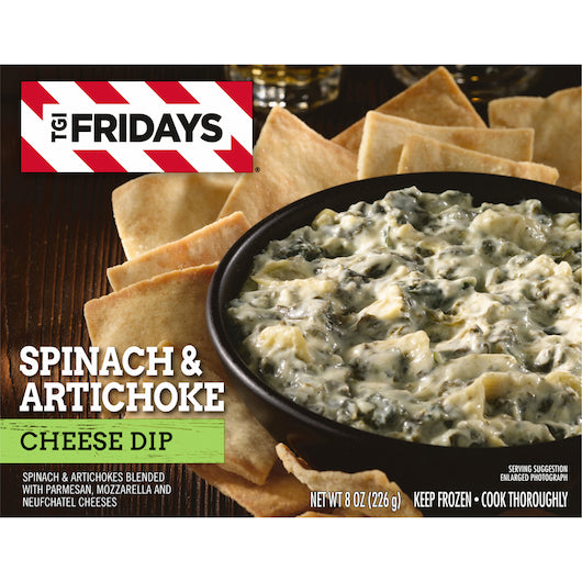 Tgi Fridays Spinach and Atrichoke Dip, 8 x 8 oz Case - DOT product image 4