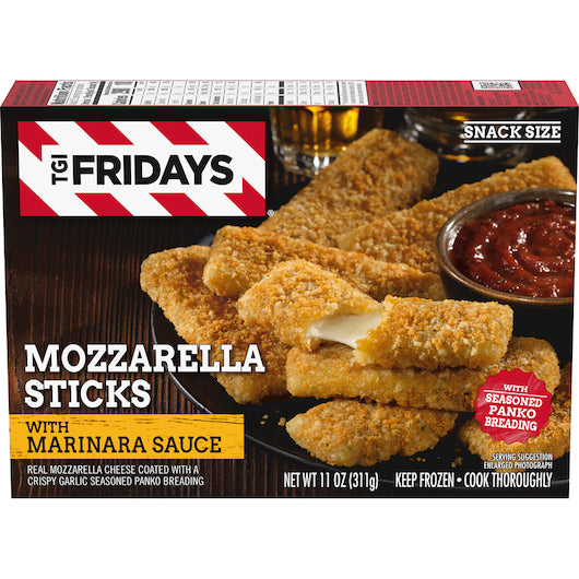 Tgi Fridays Mozzarella Sticks with Marinara Sauce, 8 x 11 oz Case - DOT product image 2