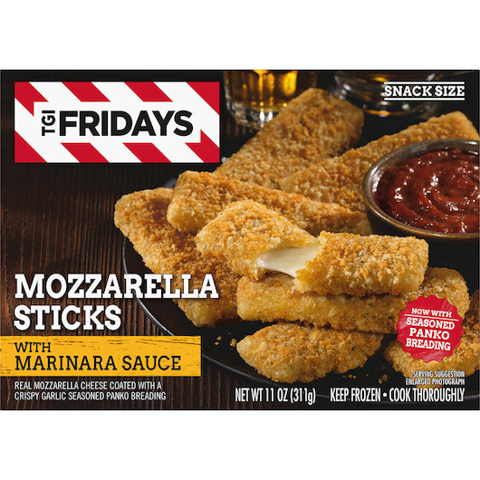 Tgi Fridays Mozzarella Sticks with Marinara Sauce, 8 x 11 oz Case - DOT product image 4
