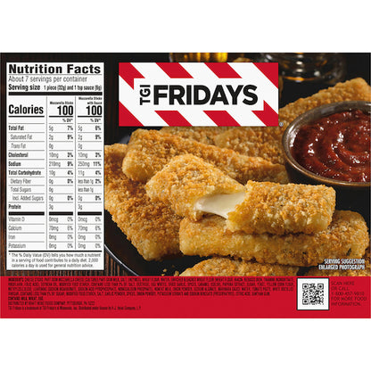 Tgi Fridays Mozzarella Sticks with Marinara Sauce, 8 x 11 oz Case - DOT product image 8